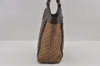 Authentic Christian Dior Trotter Street Chic Tote Bag Canvas Leather Brown 2635I