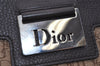 Authentic Christian Dior Trotter Street Chic Tote Bag Canvas Leather Brown 2635I