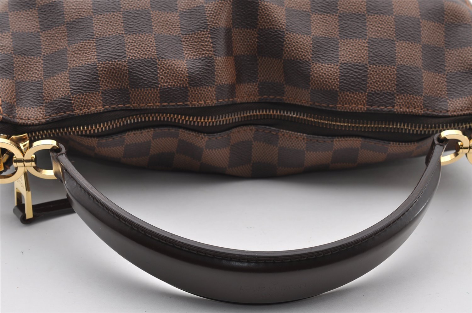 Authentic Louis Vuitton Damier Portobello PM Shoulder Hand Bag N41184 LV 2636I