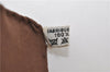 Authentic HERMES Carre 90 Scarf "FEUX DE ROUTE" Silk Brown 2637D