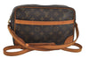 Authentic Louis Vuitton Monogram Trocadero 27 Shoulder Cross Bag M51274 LV 2637I