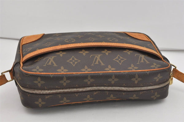 Authentic Louis Vuitton Monogram Trocadero 27 Shoulder Cross Bag M51274 LV 2637I