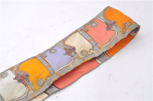Authentic HERMES Twilly Scarf 