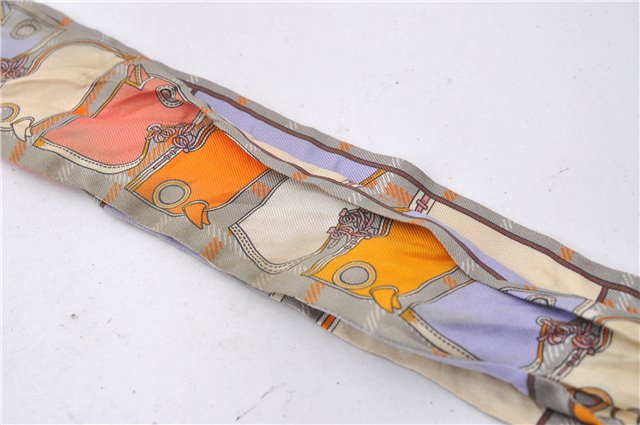 Authentic HERMES Twilly Scarf 
