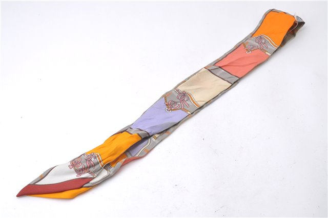 Authentic HERMES Twilly Scarf 