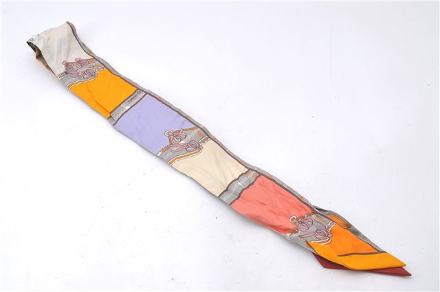 Authentic HERMES Twilly Scarf 