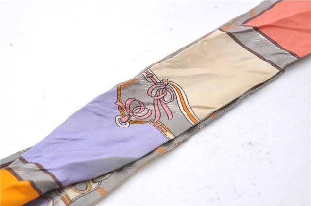 Authentic HERMES Twilly Scarf 