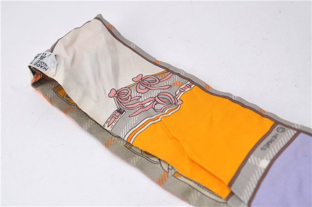 Authentic HERMES Twilly Scarf 