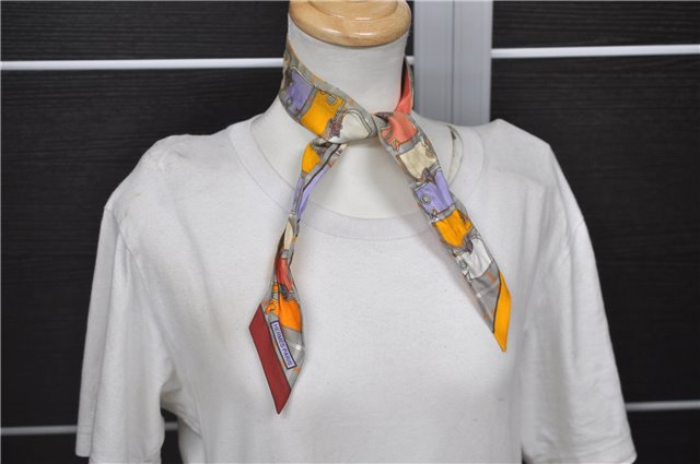 Authentic HERMES Twilly Scarf 