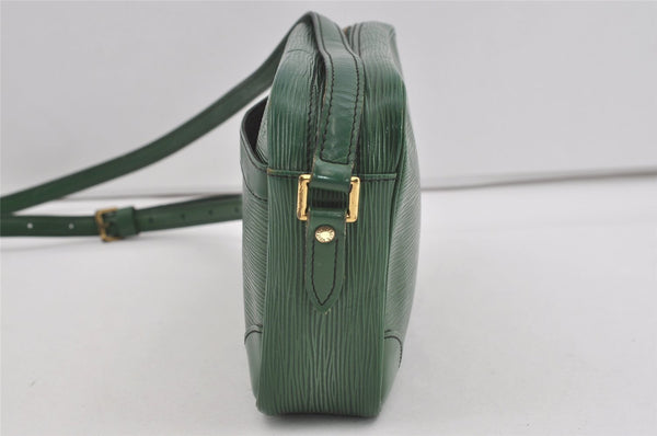 Auth Louis Vuitton Epi Trocadero 24 Shoulder Cross Bag Green M52314 LV 2638I