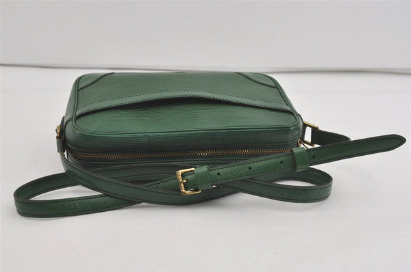 Auth Louis Vuitton Epi Trocadero 24 Shoulder Cross Bag Green M52314 LV 2638I