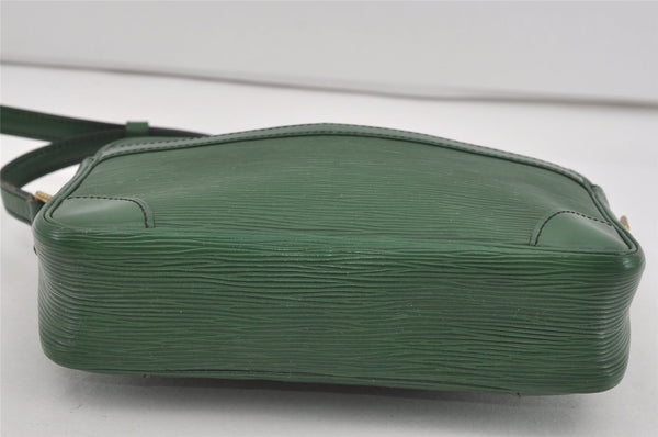Auth Louis Vuitton Epi Trocadero 24 Shoulder Cross Bag Green M52314 LV 2638I