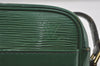 Auth Louis Vuitton Epi Trocadero 24 Shoulder Cross Bag Green M52314 LV 2638I