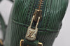 Auth Louis Vuitton Epi Trocadero 24 Shoulder Cross Bag Green M52314 LV 2638I
