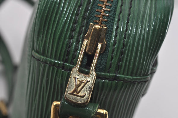 Auth Louis Vuitton Epi Trocadero 24 Shoulder Cross Bag Green M52314 LV 2638I