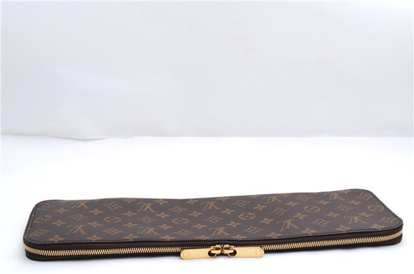 Authentic Louis Vuitton Monogram Etui 5 Cravat Tie Case M47535 LV 2640E