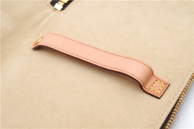 Authentic Louis Vuitton Monogram Etui 5 Cravat Tie Case M47535 LV 2640E