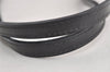 Authentic FENDI Vintage Shoulder Tote Bag Enamel Black 2640I