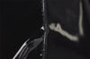 Authentic FENDI Vintage Shoulder Tote Bag Enamel Black 2640I