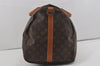 Authentic Louis Vuitton Monogram Keepall Bandouliere 55 M41414 Boston Bag 2642I