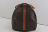 Authentic Louis Vuitton Monogram Keepall Bandouliere 55 M41414 Boston Bag 2642I