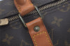 Authentic Louis Vuitton Monogram Keepall Bandouliere 55 M41414 Boston Bag 2642I