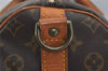 Authentic Louis Vuitton Monogram Keepall Bandouliere 55 M41414 Boston Bag 2642I