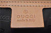 Authentic GUCCI Vintage Jockey Shoulder Hand Bag Leather 211966 Brown 2643F