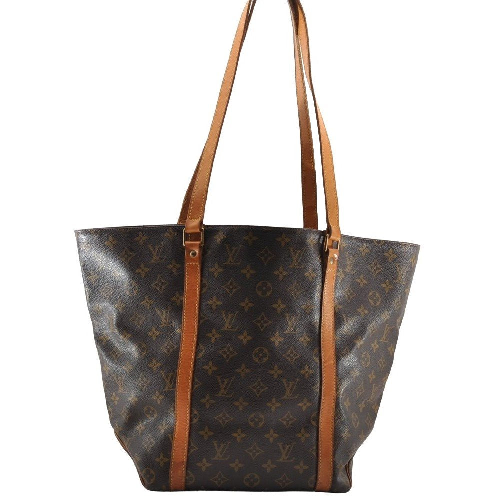 Authentic Louis Vuitton Monogram Sac Shopping PM Tote Bag M51108 LV 2643I