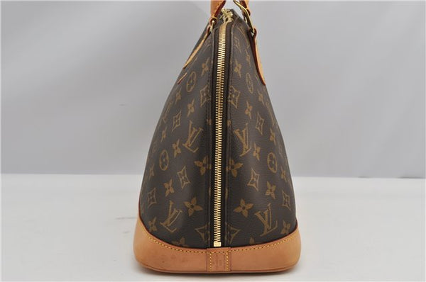 Authentic Louis Vuitton Monogram Alma Hand Bag Purse M51130 LV 2644F