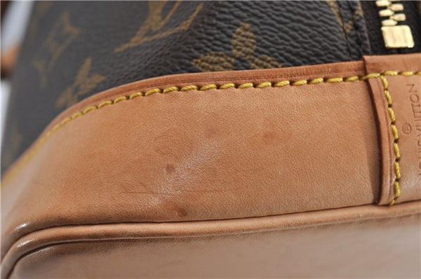 Authentic Louis Vuitton Monogram Alma Hand Bag Purse M51130 LV 2644F