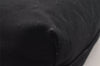 Authentic FENDI Vintage Jersey Leather Shoulder Tote Bag Purse Black 2646I