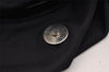 Authentic FENDI Vintage Jersey Leather Shoulder Tote Bag Purse Black 2646I