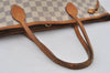 Authentic Louis Vuitton Damier Azur Neverfull PM Tote Bag N51110 LV 2647I