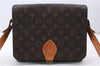 Auth Louis Vuitton Monogram Cartouchiere GM Shoulder Cross Bag M51252 LV 2649D