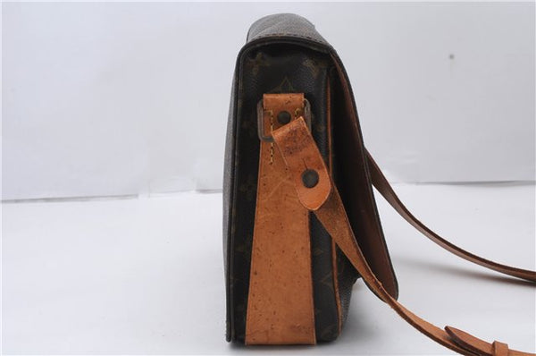 Auth Louis Vuitton Monogram Cartouchiere GM Shoulder Cross Bag M51252 LV 2649D
