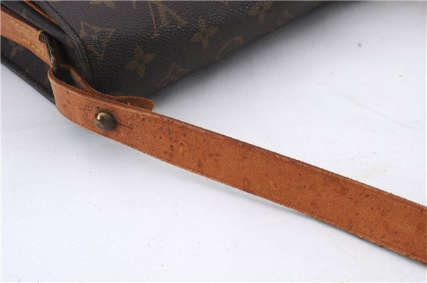 Auth Louis Vuitton Monogram Cartouchiere GM Shoulder Cross Bag M51252 LV 2649D