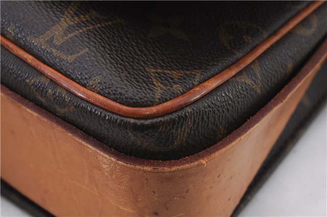 Auth Louis Vuitton Monogram Cartouchiere GM Shoulder Cross Bag M51252 LV 2649D