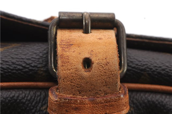 Auth Louis Vuitton Monogram Cartouchiere GM Shoulder Cross Bag M51252 LV 2649D