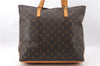 Authentic Louis Vuitton Monogram Cabas Mezzo Shoulder Tote Bag M51151 LV 2650F