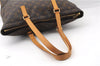 Authentic Louis Vuitton Monogram Cabas Mezzo Shoulder Tote Bag M51151 LV 2650F