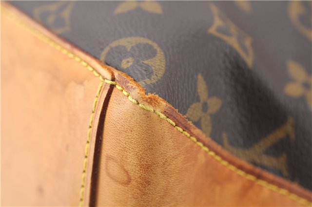 Authentic Louis Vuitton Monogram Cabas Mezzo Shoulder Tote Bag M51151 LV 2650F