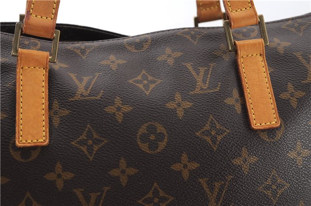 Authentic Louis Vuitton Monogram Cabas Mezzo Shoulder Tote Bag M51151 LV 2650F