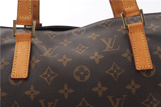 Authentic Louis Vuitton Monogram Cabas Mezzo Shoulder Tote Bag M51151 LV 2650F