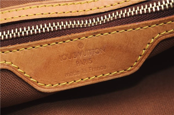 Authentic Louis Vuitton Monogram Cabas Mezzo Shoulder Tote Bag M51151 LV 2650F