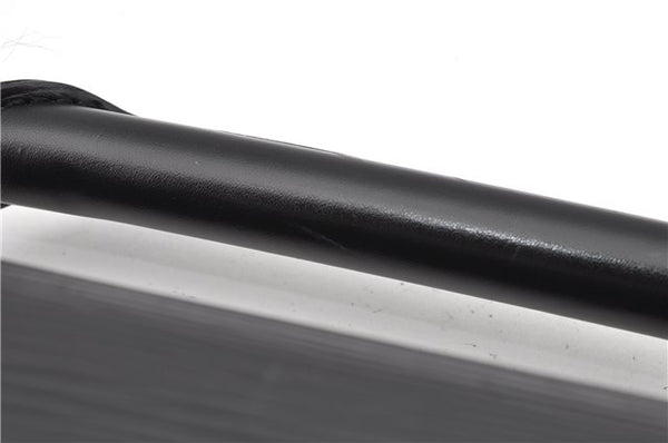 Auth Louis Vuitton Epi Serviette Ambassadeur Black Briefcase M54412 LV 2651G