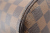 Authentic Louis Vuitton Damier Ribera MM Hand Boston Bag Purse N41434 LV 2652F