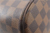 Authentic Louis Vuitton Damier Ribera MM Hand Boston Bag Purse N41434 LV 2652F