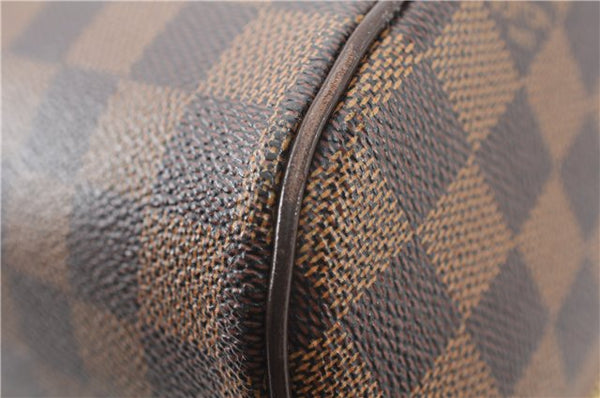 Authentic Louis Vuitton Damier Ribera MM Hand Boston Bag Purse N41434 LV 2652F