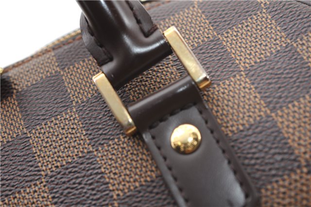 Authentic Louis Vuitton Damier Ribera MM Hand Boston Bag Purse N41434 LV 2652F